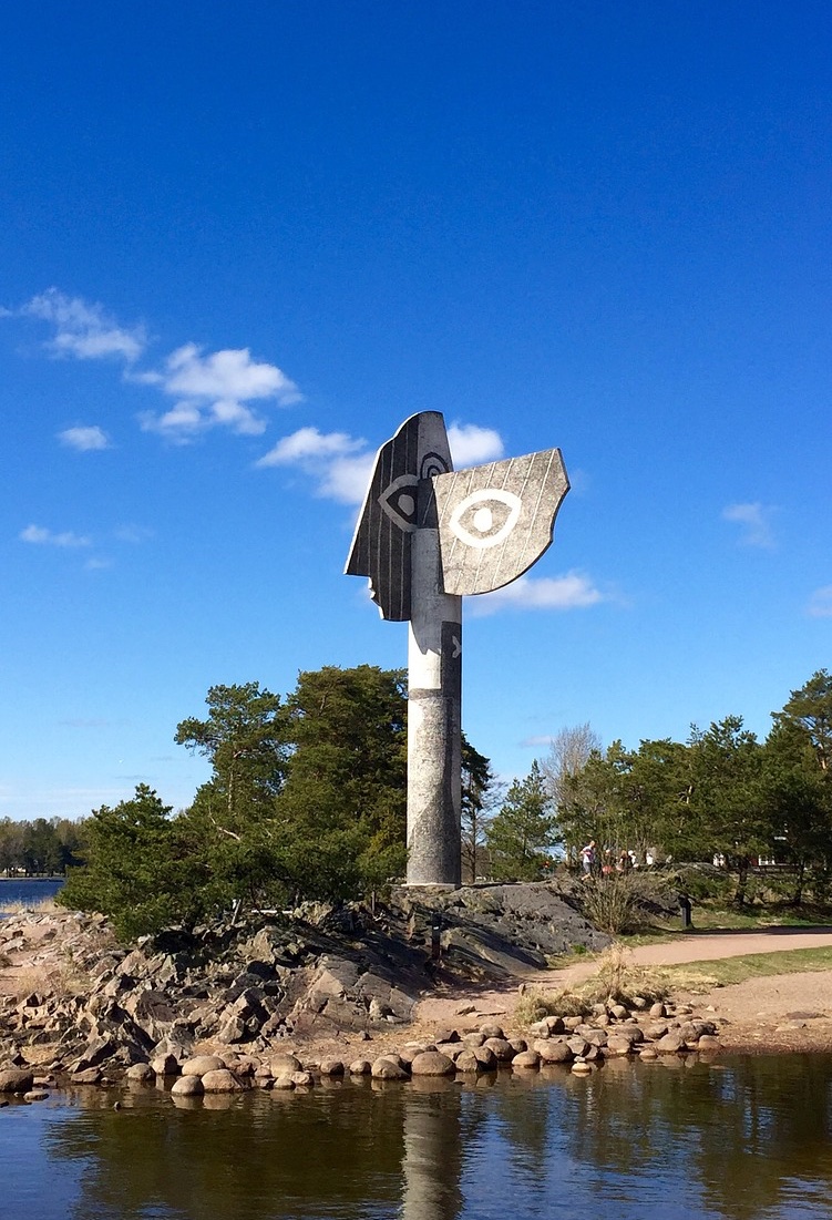 The famous Picasso sculpture at Kristinehamn in Sweden